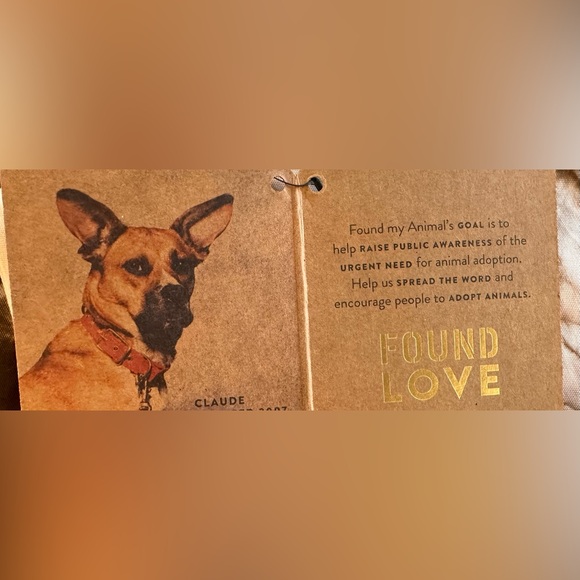 NWT Found My Animal Tie-Die Dog Bandana - Large - Chocolate, White and Sky Blue - Picture 7 of 9